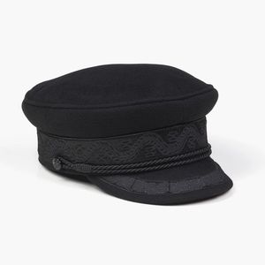 Lack of colors wool baker boy hat